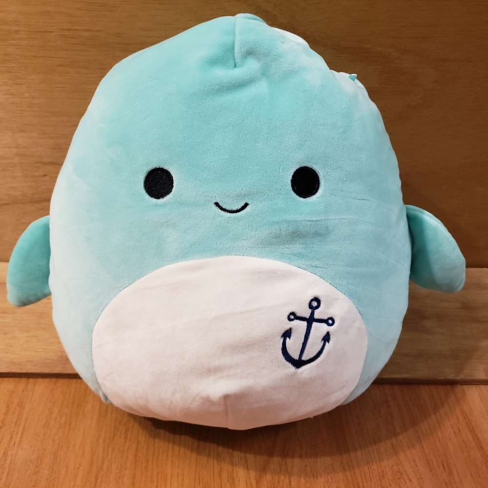 12" Perry Dolphin Summer Embroidered 2019 Edition Squishmallow